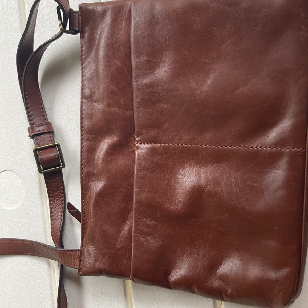 Margot leather crossbody purse bag - Picture 3 of 16
